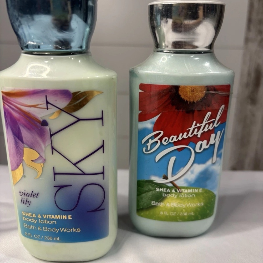 Easter Sale Bath & Body Works lotions 
Two